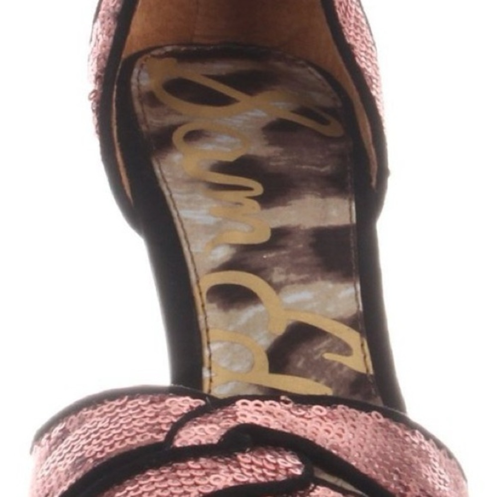 Sam Edelman Paisley Sequin Heels - Picture 3 of 7